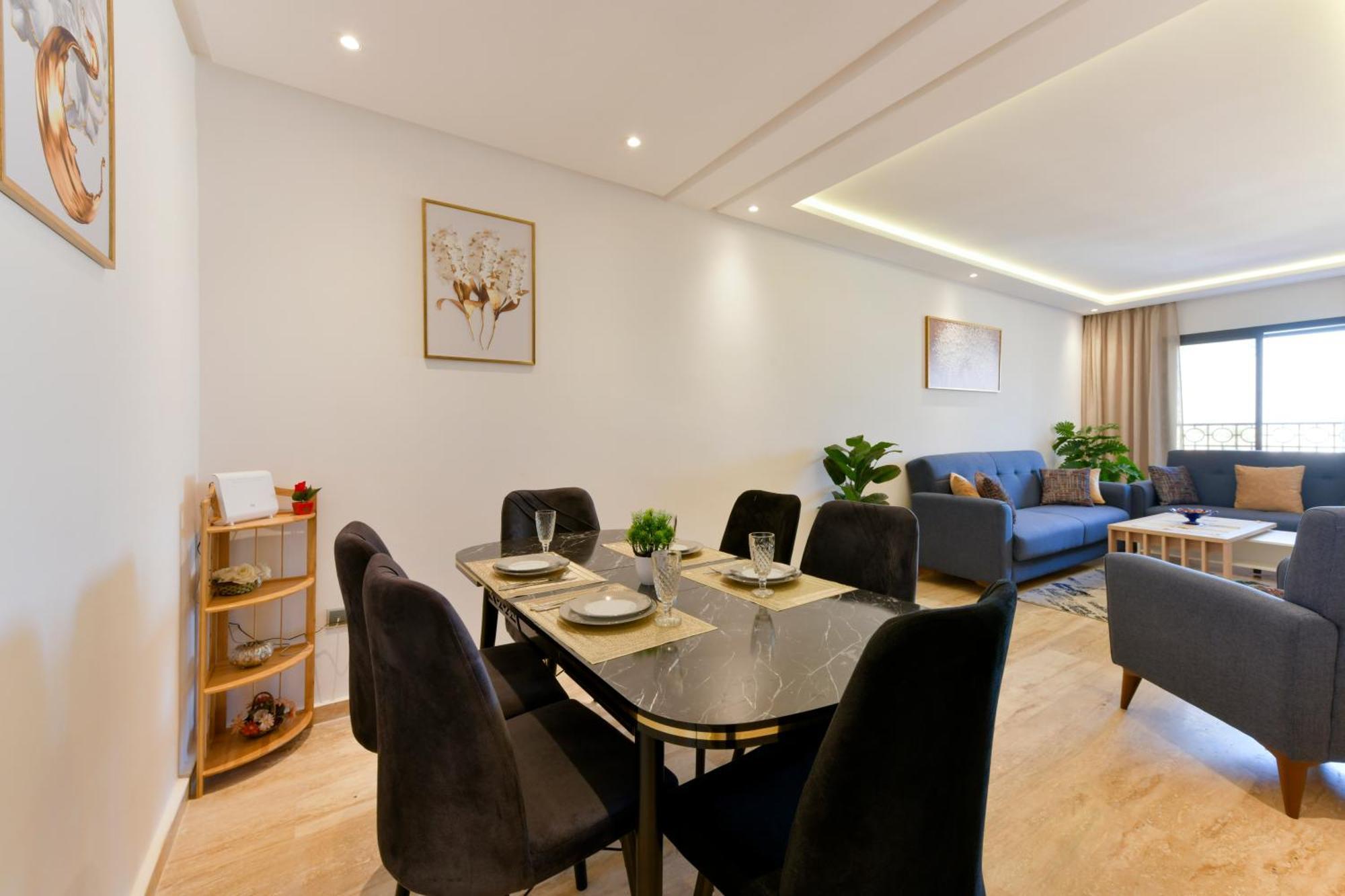 Appartement Charmant & Cozy - Centre Ville De Rabat Exterior foto
